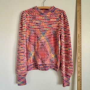 Dear John Vibrant Multicolor Knit Sweater